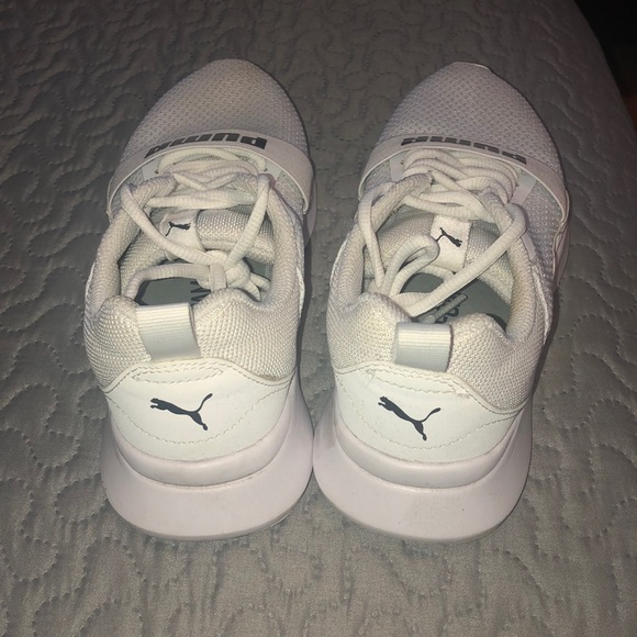 White and black soft foam puma - Picture 3 of 3